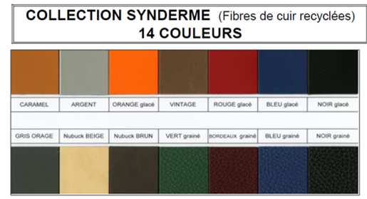 Pochette Porte-document A4 en cuir recyclé Made in France - 2