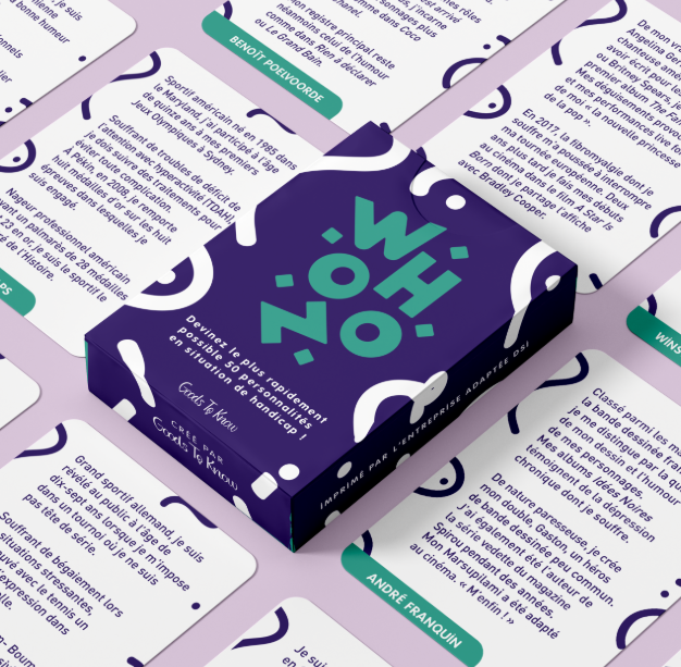 Whooz : Jeu de carte sensibilisant au handicap - 2