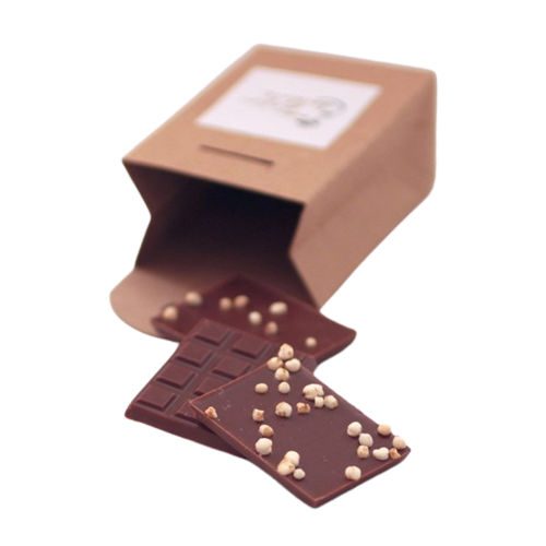3 mini tablettes de chocolat - 1