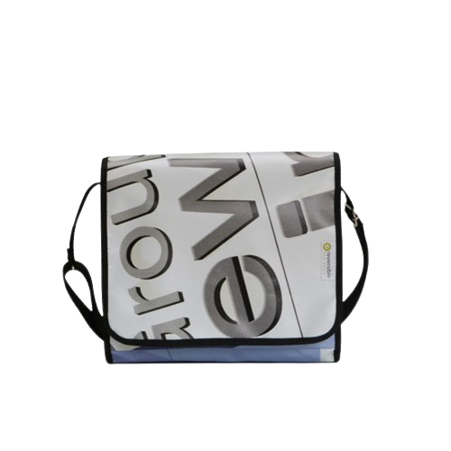 Besace made in France en bâche recyclée