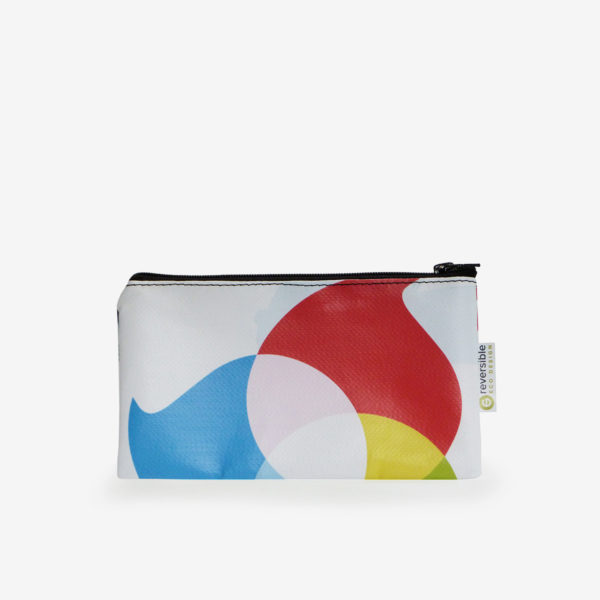 Trousse en bâche publicitaire recyclé, made in France - 4