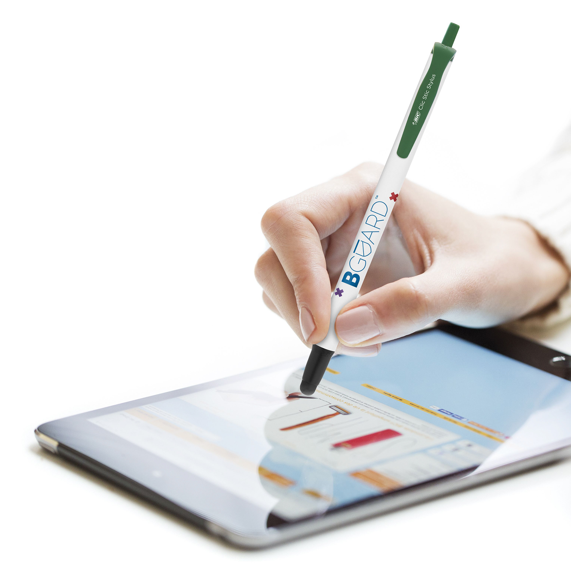 BIC® Clic Stic Stylus BGUARD™ bille - 1