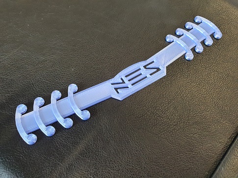 Attache masque en plastique biosourcé made in France - 2