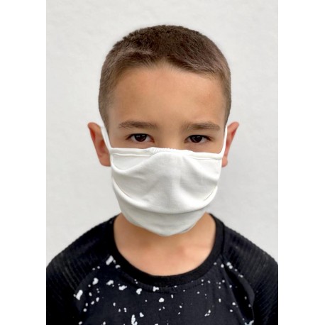 Masque enfant 6-12 ans en tissu CAT1 DGA - 100 lavages - Couleur ou imprimé