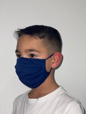 Masque enfant 6-12 ans en tissu CAT1 DGA - 100 lavages - Couleur ou imprimé - 6