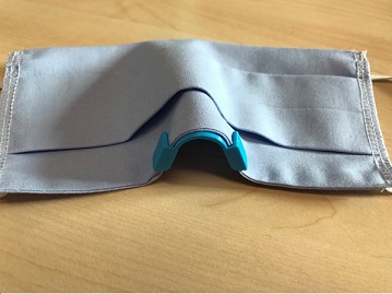 Clip anti-buée pour masque personnalisables - sur devis