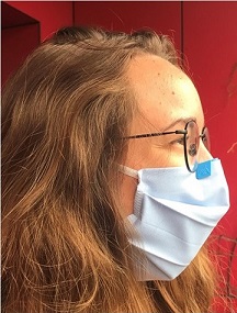 Clip anti-buée pour masque personnalisables - sur devis - 1