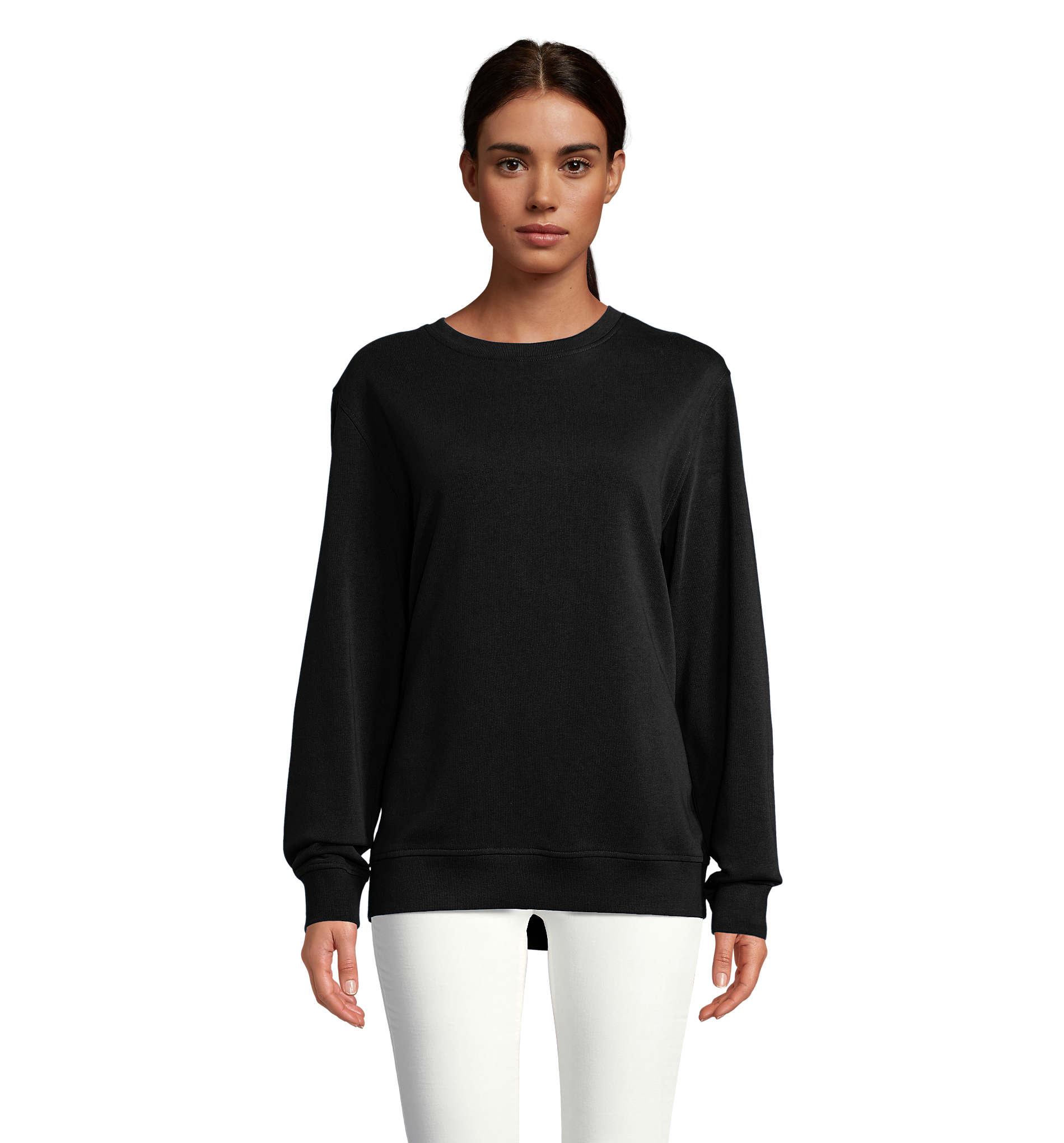 Sweat shirt unisexe col rond coton bio - COMET - 8