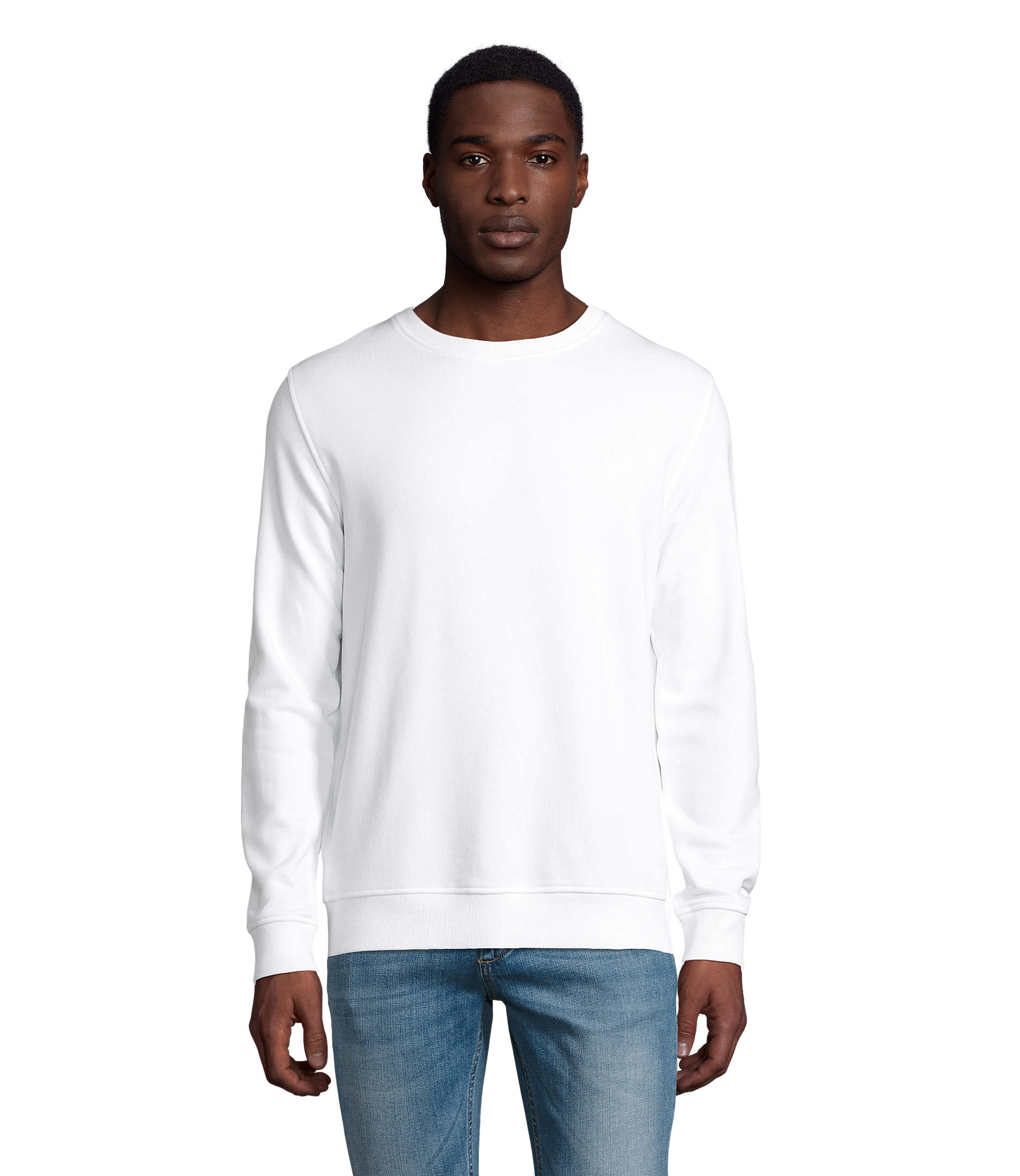 Sweat shirt unisexe col rond coton bio - COMET - 6