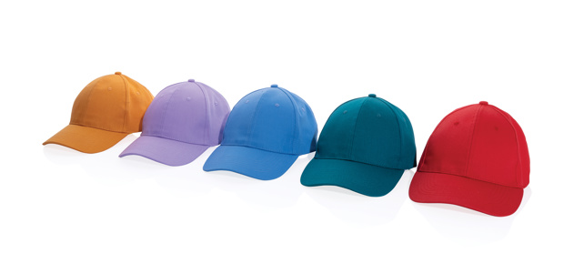 Casquette 6 panneaux en coton recyclé 280gr IMPACT - 8