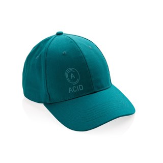 Casquette 6 panneaux en coton recyclé 280gr IMPACT