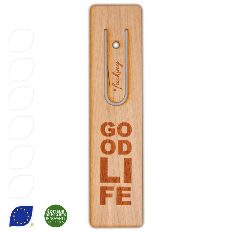Marque page en bois - 2