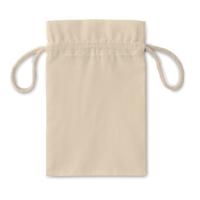 Petit sac cadeau en coton beige - TASKE SMALL - 2