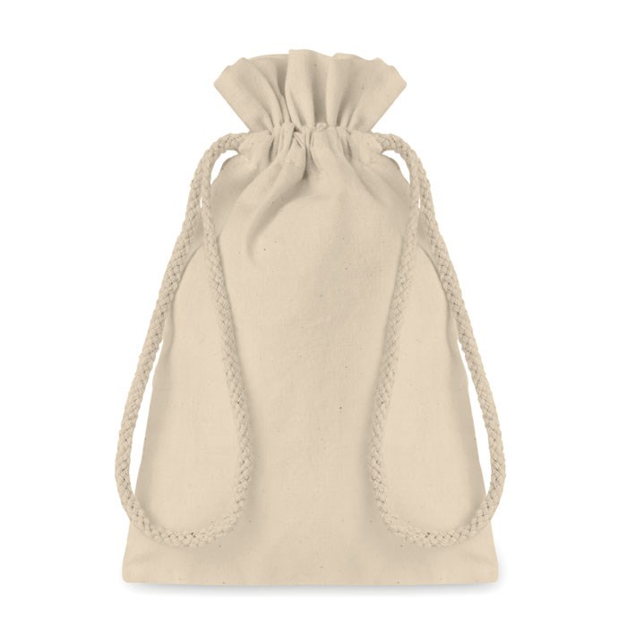 Petit sac cadeau en coton beige - TASKE SMALL