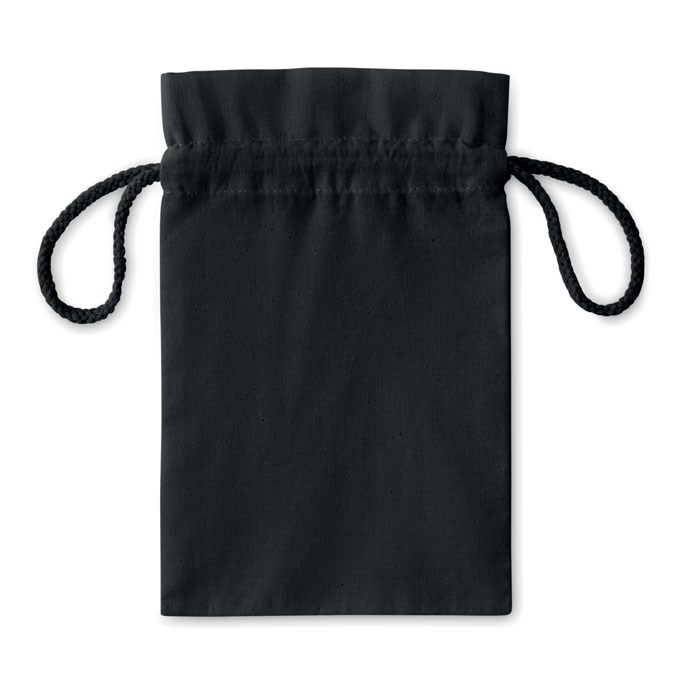 Petit sac cadeau en coton noir - TASKE SMALL - 2