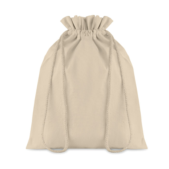 Sac en coton beige modèle moyen - TASKE MEDIUM