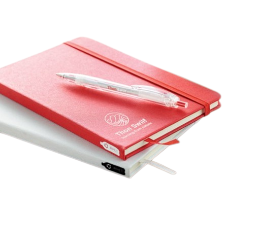 Carnet A5 en papier recyclé et couverture en RPET