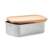 Lunch box en bambou et acier inoxydable 600ml - SAVANNA