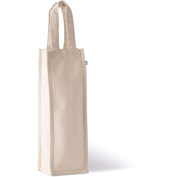 Sac porte bouteille en coton bio made in France - Gabin 250