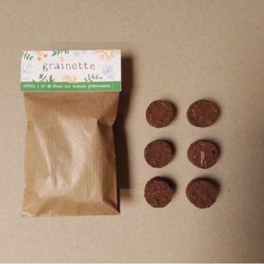 Bombes à fleurs en sachet kraft personnalisable - 7