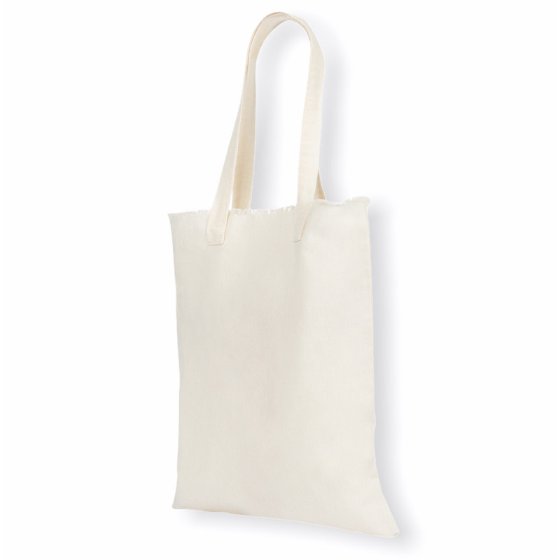 Tote bag à franges, recyclé et made in France