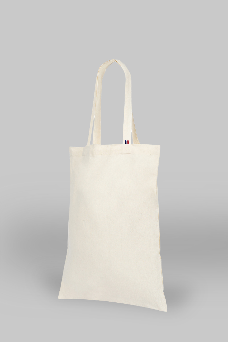 Tote bag classique écru - recyclé et made in France - 2