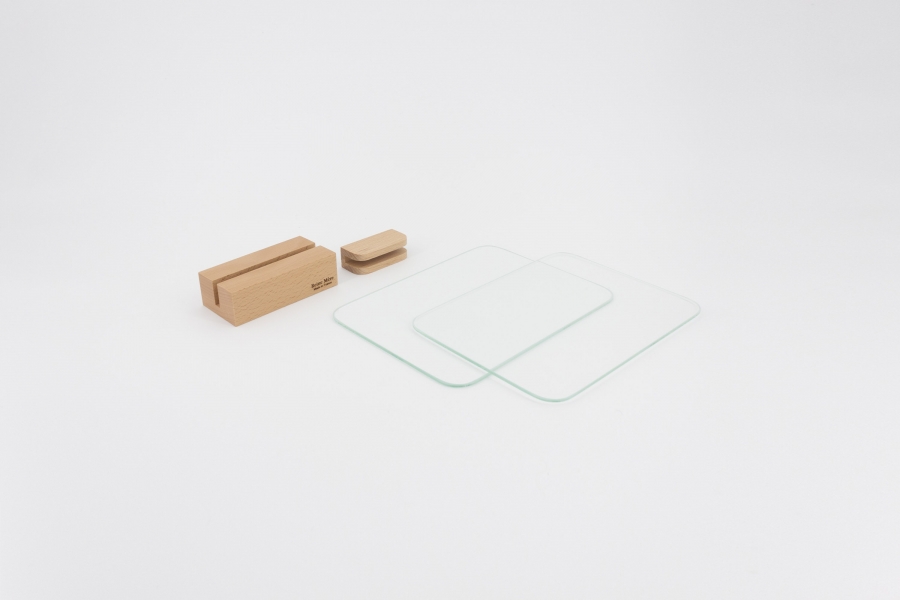 Cadre photo publicitaire en hêtre made in France  - VERRIERE - 5