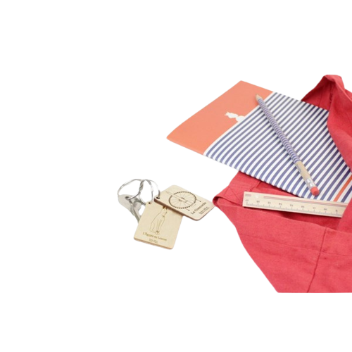 Porte-clés publicitaire en bois made in France