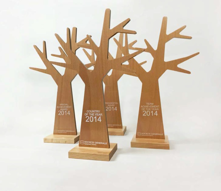 Arbre à bijoux en hêtre made in France - S - 3