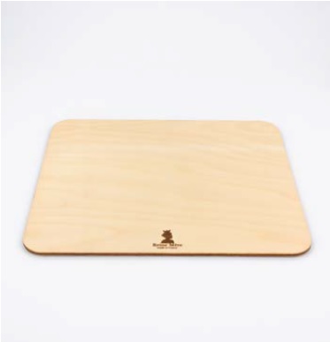 Tapis de souris personnalisable en bois made in France - 2