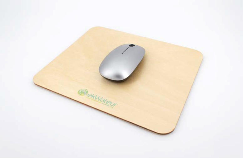 Tapis de souris personnalisable en bois made in France - 3
