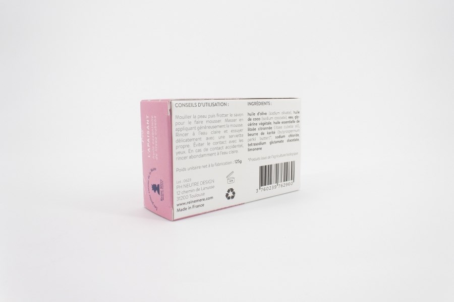 Savon au Litsea Cubeba 100% d'origine naturelle made in France - APAISANT - 3