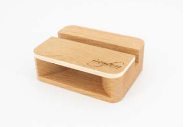 Amplificateur smartphone en bois made in France - 2