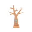 Trophée personnalisable en bois made in France - ARBRE S