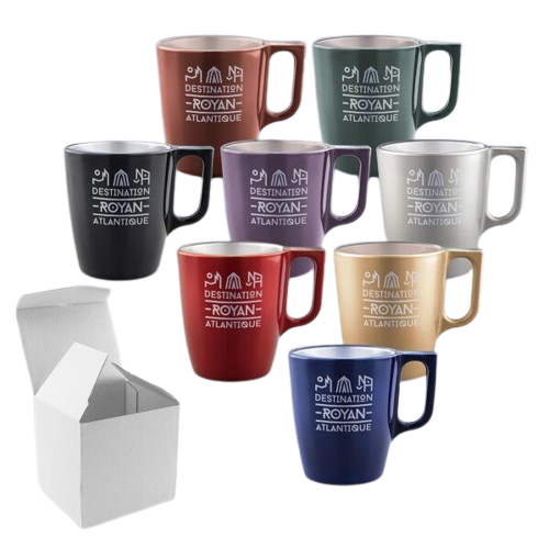 Mug publicitaire en verre trempé made in France - 10