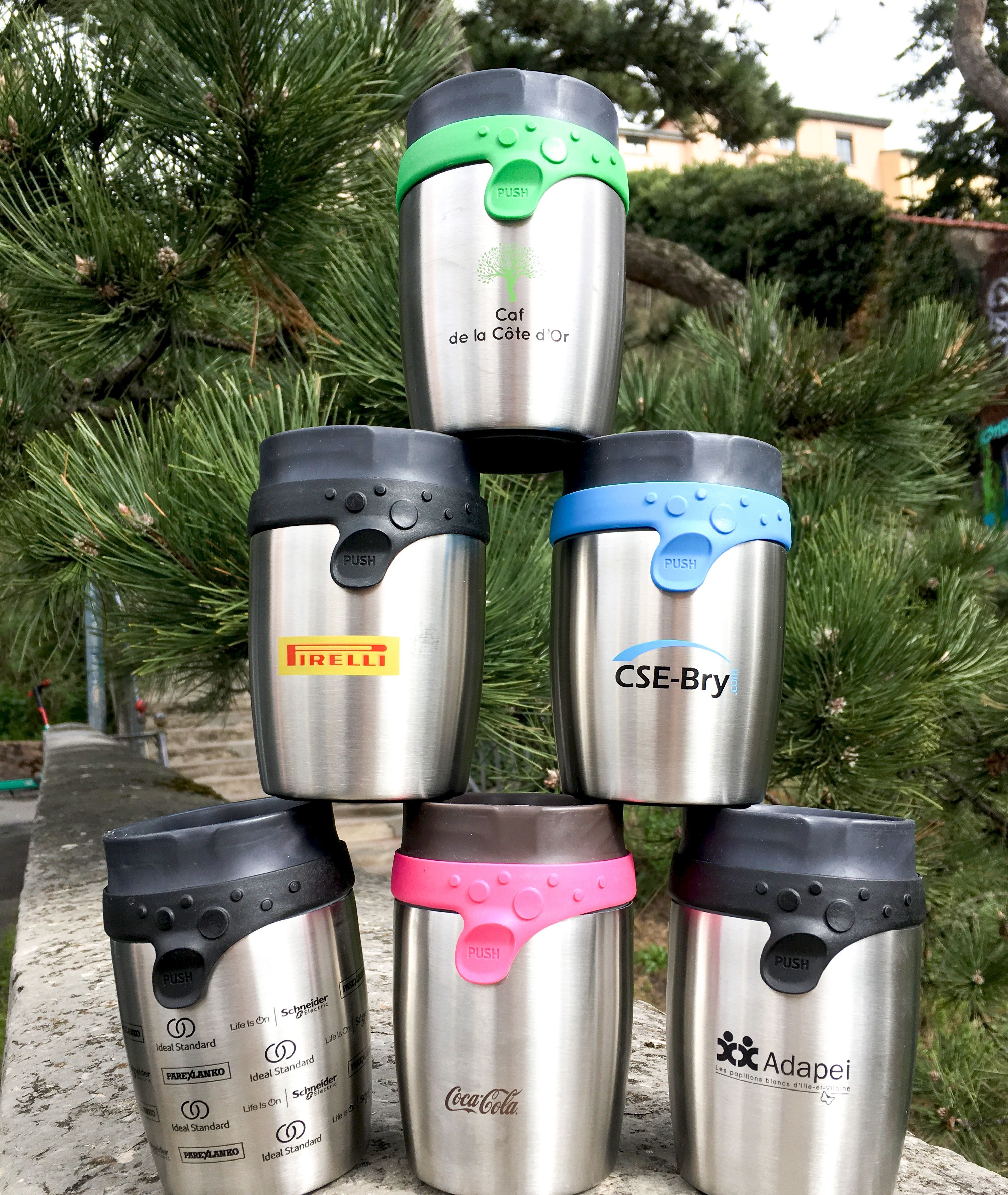 Mug-thermos 200 ml made in France - STEEL TWIZZ - 7