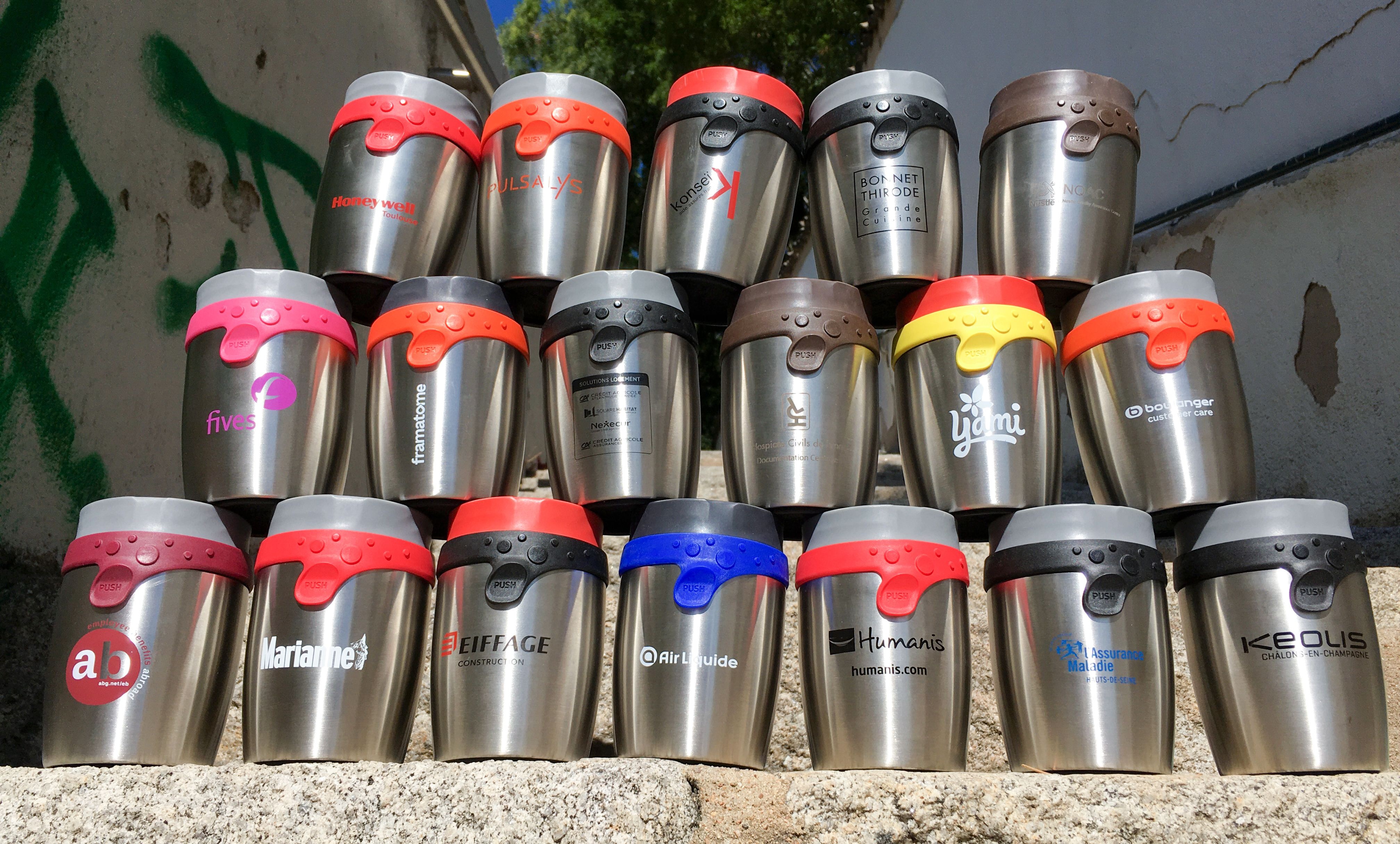 Mug-thermos 200 ml made in France - STEEL TWIZZ - 8