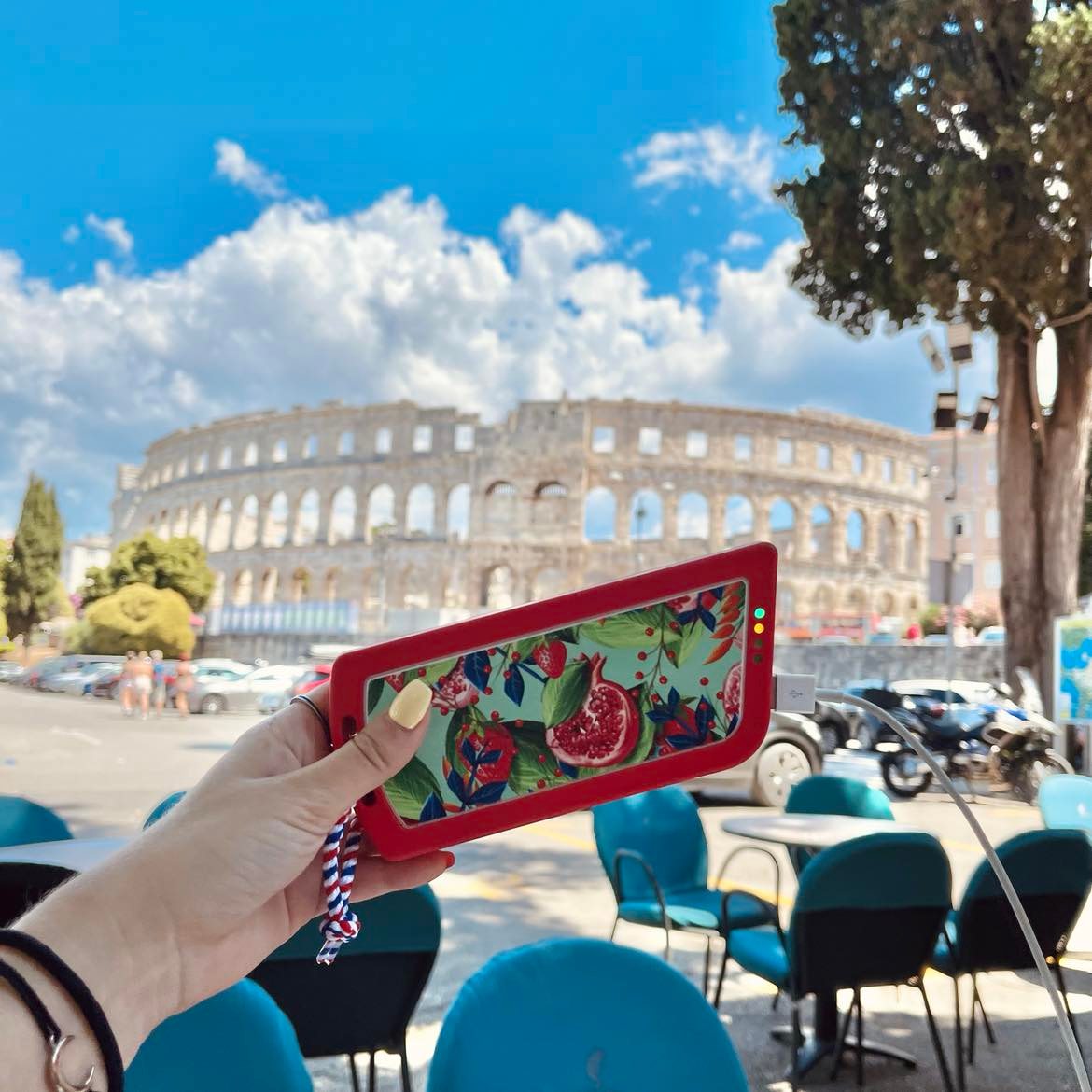 Power bank Made in France en PET recyclé - Warm up - 13