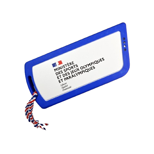 Power bank Made in France en PET recyclé - Warm up