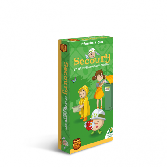 Jeu de cartes 7 familles sur le thème de l'écologie