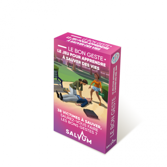 Jeu de cartes : Le Bon Geste sur le thème du secourisme