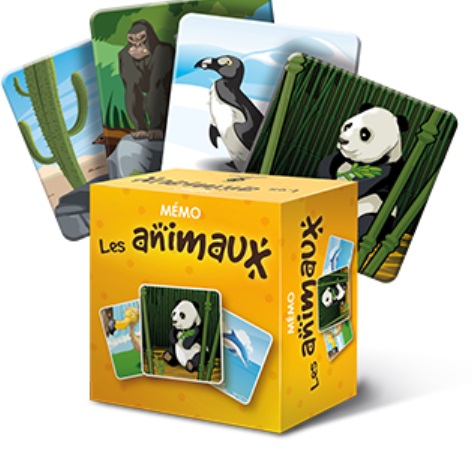 Jeu de cartes : Mémo à thèmes pour les plus de 3 ans - 1