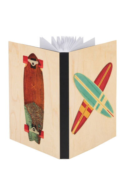 Carnet made in France en bois d'érable - 1