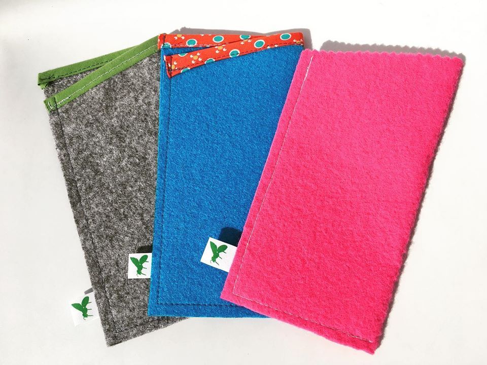 Etui à lunettes en moquette upcyclée made in France - COUSIN MACHIN - 2