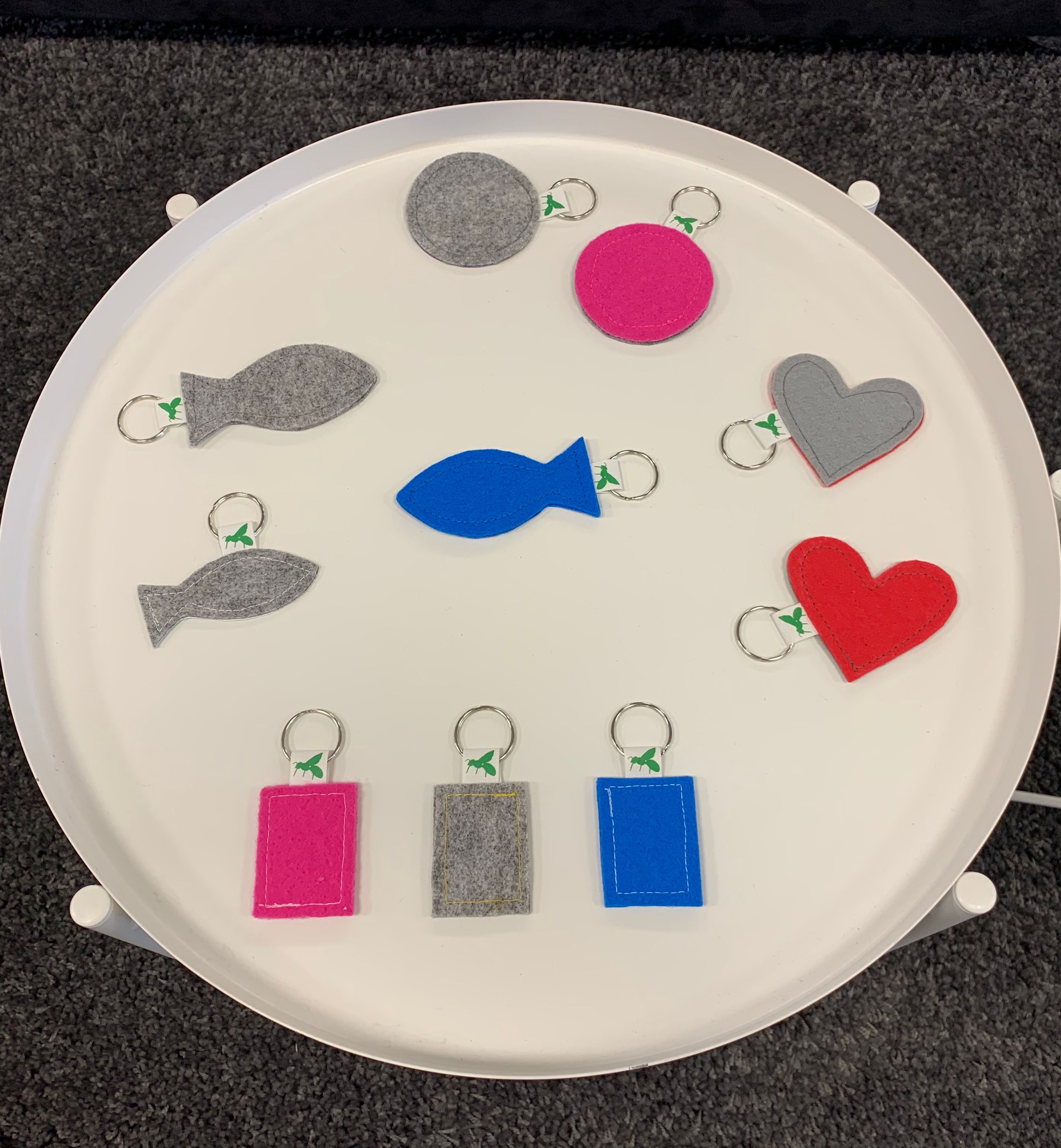 Porte-clés en matières recyclées made in France - COUSIN JO - 3