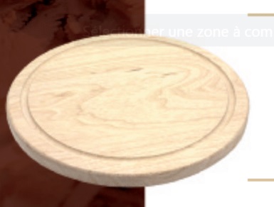 Planche à découper en bois - Origine France Garantie.