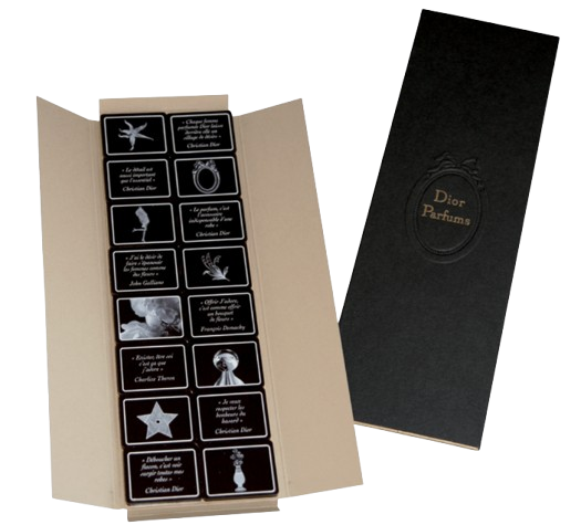 Grand fourreau de chocolat noir personnalisable made in France