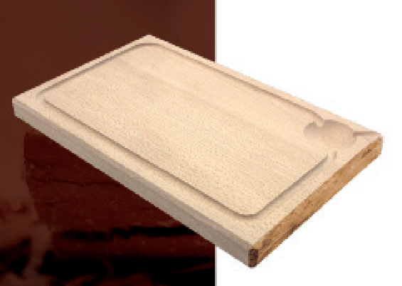 Planche à découper  made in France en bois de hêtre