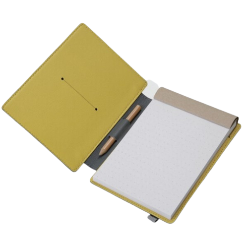 Carnet A6 en cuir made in France