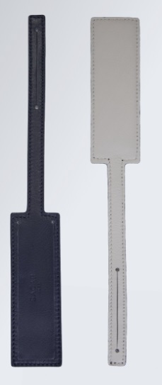 Etiquette bagage made in France en cuir - 2